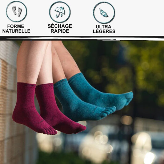| LightSocks® | Unisex Toe Socks for Active People | FINAL SALE