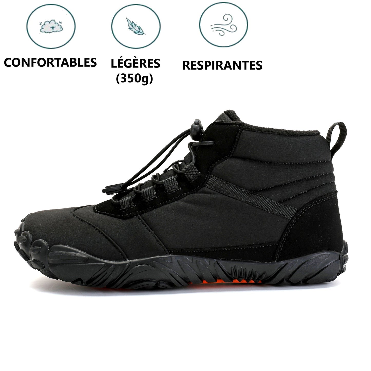 🔒 | LightRunner® Boots Ultra | Bottes hybrides pour gens actifs