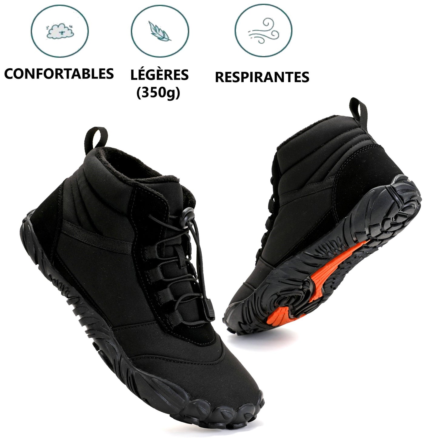 🔒 | LightRunner® Boots Ultra | Bottes hybrides pour gens actifs